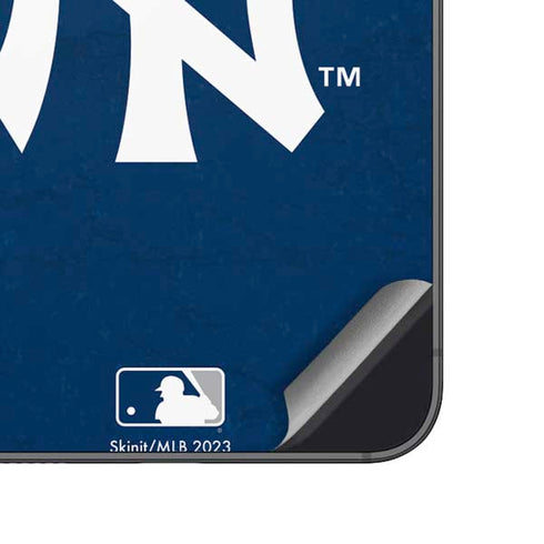 MLB New York Yankees - Solid Distressed Galaxy A14 5G Skin